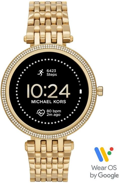 michael kors black ip darci watch|Michael Kors smartwatch gen 5.